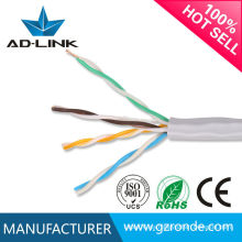 Venta al por mayor de fábrica Cat5 26awg cable de cálculo cable UTP lan